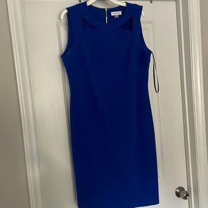 Royal blue dress